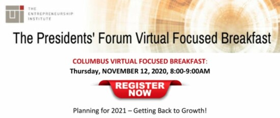 Start Planning For 2021 At The Columbus Virtual Focused Breakfast