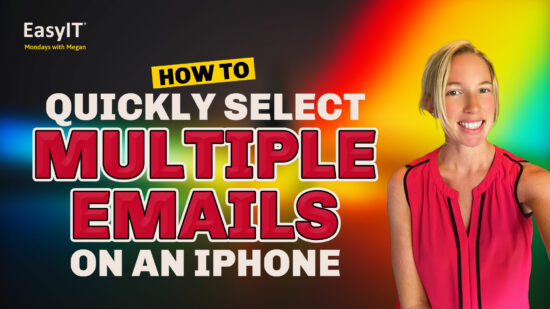 How To Quickly Select Multiple Emails On Your iPhone