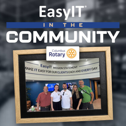 Global Tech Minds Unite: EasyIT Hosts Romanian Rotarians for AI & Cybersecurity Discussions