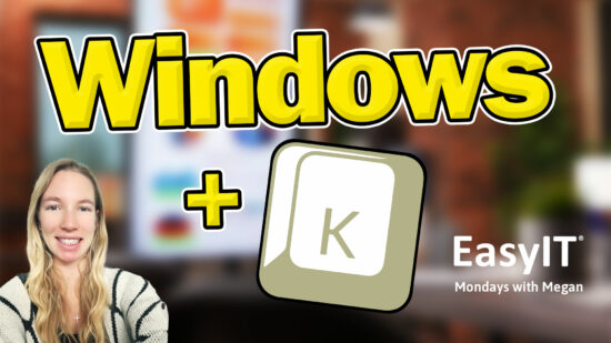 What Does The Windows + K Shortcut Do?